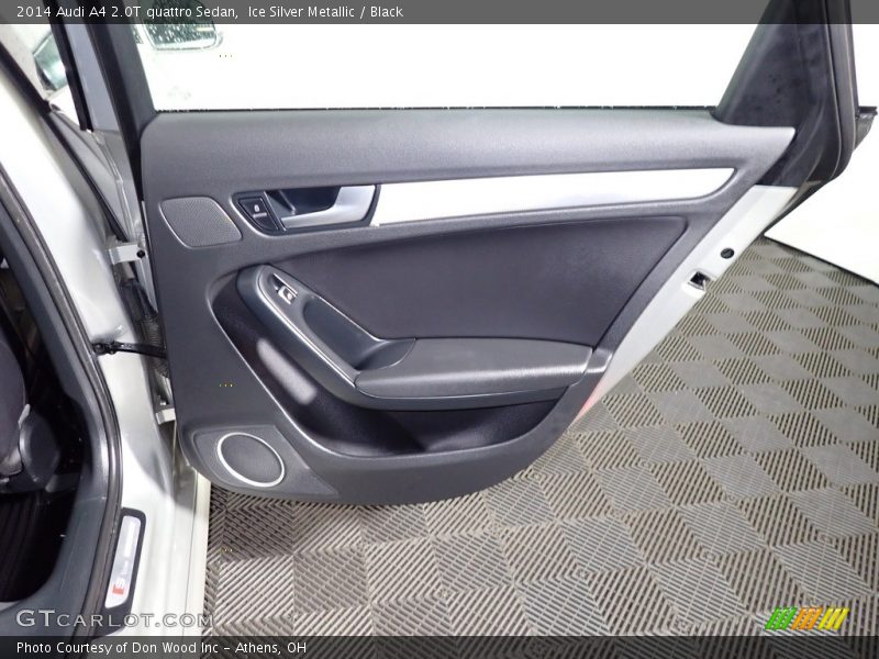 Ice Silver Metallic / Black 2014 Audi A4 2.0T quattro Sedan