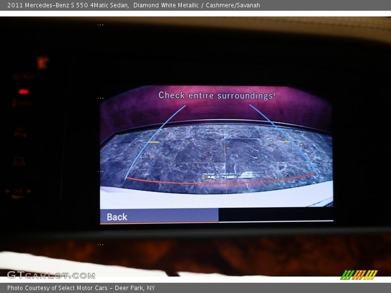 Diamond White Metallic / Cashmere/Savanah 2011 Mercedes-Benz S 550 4Matic Sedan