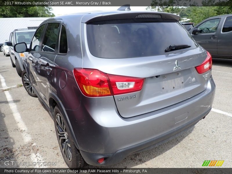 Mercury Gray / Black 2017 Mitsubishi Outlander Sport SE AWC