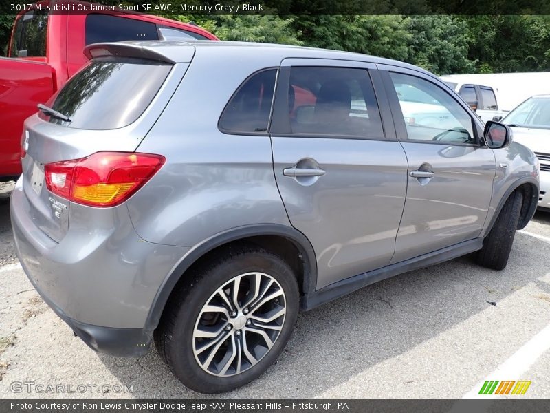 Mercury Gray / Black 2017 Mitsubishi Outlander Sport SE AWC
