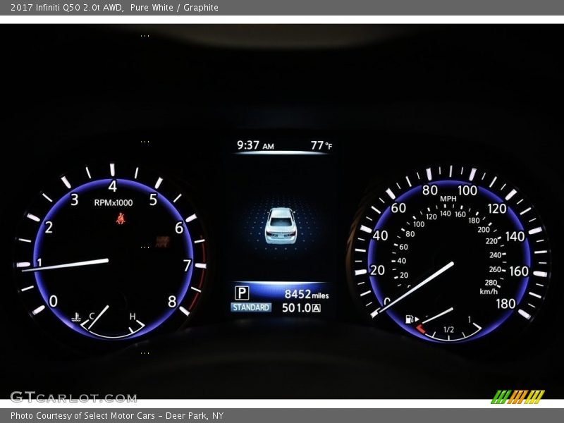  2017 Q50 2.0t AWD 2.0t AWD Gauges