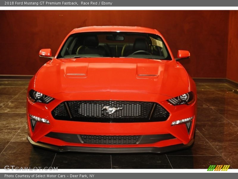 Race Red / Ebony 2018 Ford Mustang GT Premium Fastback