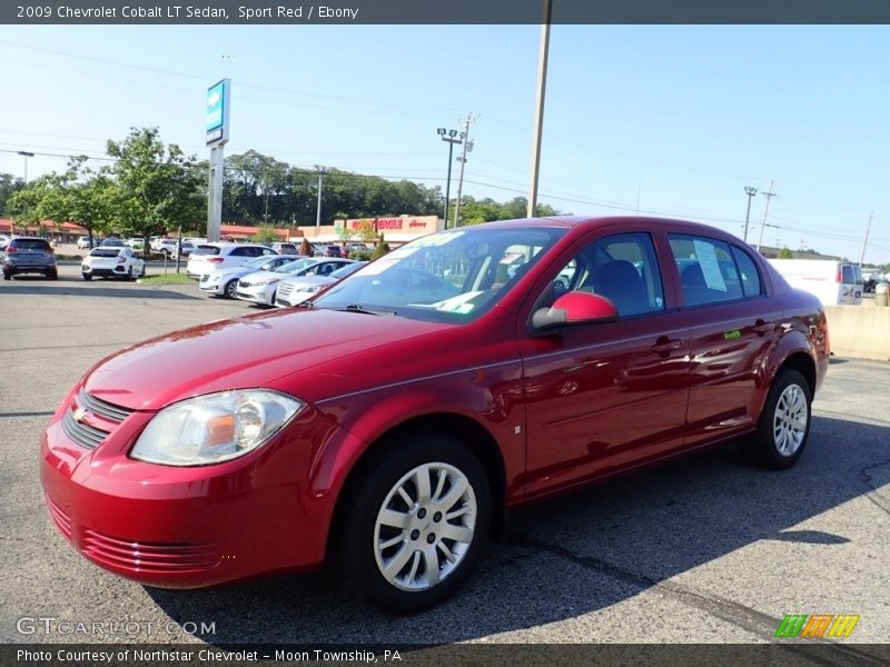 Sport Red / Ebony 2009 Chevrolet Cobalt LT Sedan