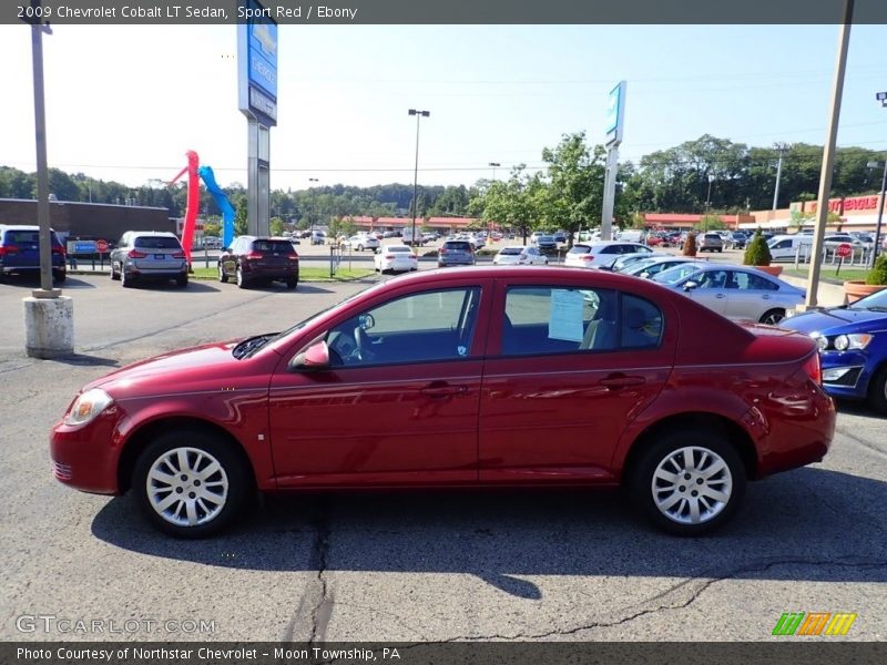 Sport Red / Ebony 2009 Chevrolet Cobalt LT Sedan
