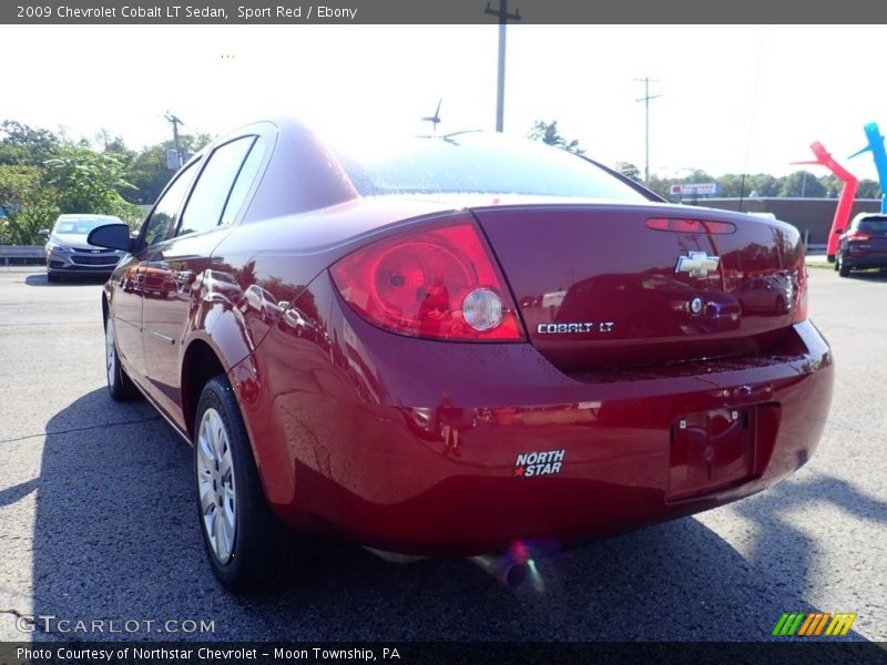Sport Red / Ebony 2009 Chevrolet Cobalt LT Sedan