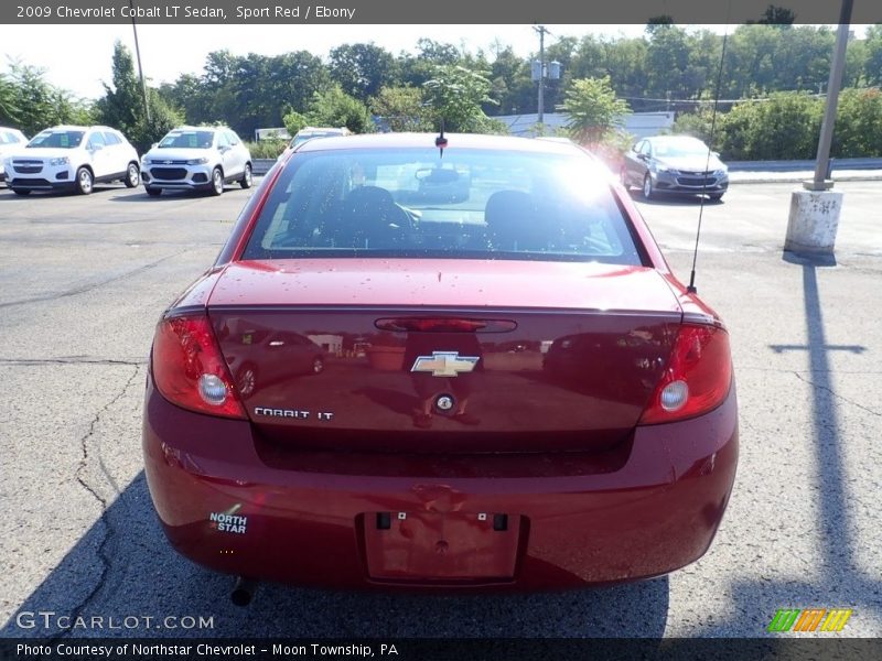 Sport Red / Ebony 2009 Chevrolet Cobalt LT Sedan