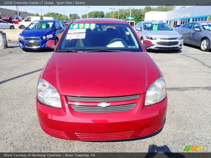 Sport Red / Ebony 2009 Chevrolet Cobalt LT Sedan