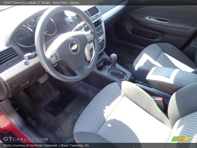Sport Red / Ebony 2009 Chevrolet Cobalt LT Sedan