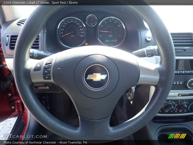 Sport Red / Ebony 2009 Chevrolet Cobalt LT Sedan