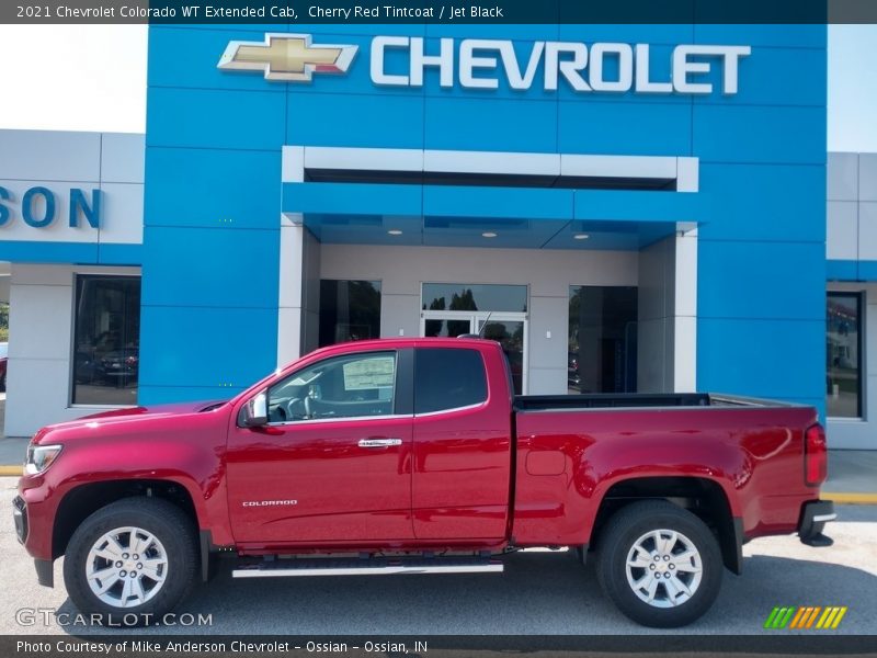  2021 Colorado WT Extended Cab Cherry Red Tintcoat