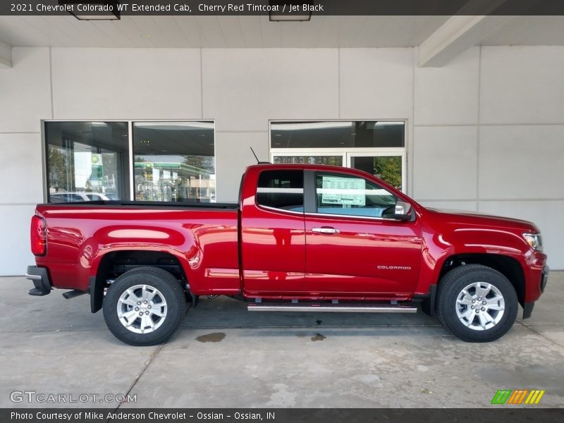  2021 Colorado WT Extended Cab Cherry Red Tintcoat