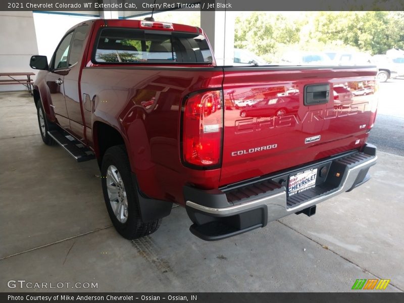 Cherry Red Tintcoat / Jet Black 2021 Chevrolet Colorado WT Extended Cab