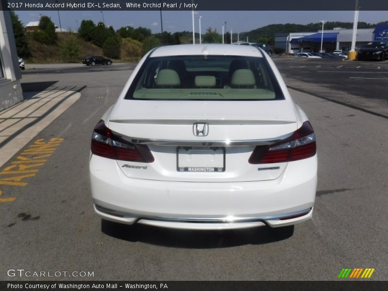 White Orchid Pearl / Ivory 2017 Honda Accord Hybrid EX-L Sedan