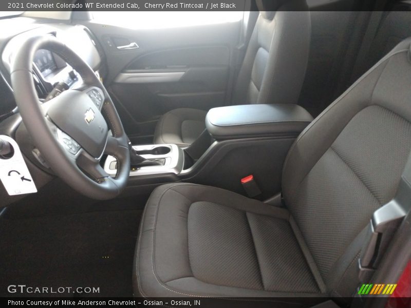 Cherry Red Tintcoat / Jet Black 2021 Chevrolet Colorado WT Extended Cab
