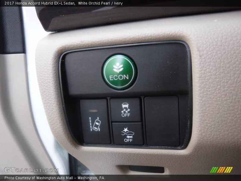 White Orchid Pearl / Ivory 2017 Honda Accord Hybrid EX-L Sedan