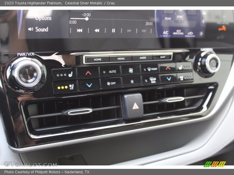 Celestial Silver Metallic / Gray 2020 Toyota Highlander Platinum