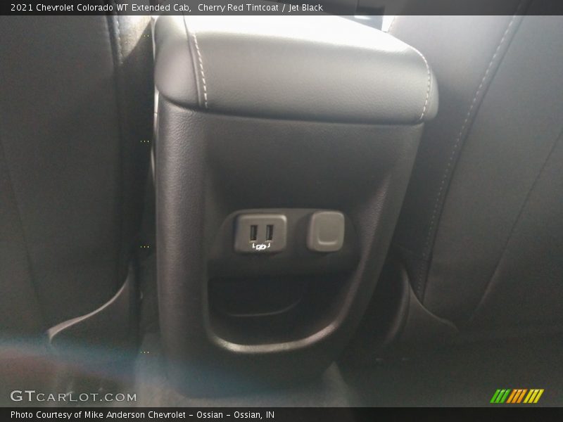Cherry Red Tintcoat / Jet Black 2021 Chevrolet Colorado WT Extended Cab