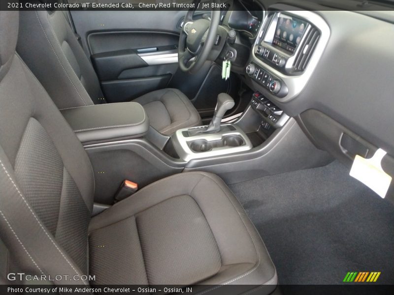 Cherry Red Tintcoat / Jet Black 2021 Chevrolet Colorado WT Extended Cab