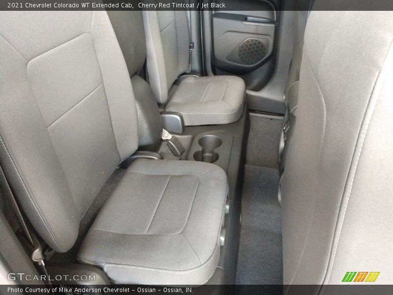 Rear Seat of 2021 Colorado WT Extended Cab