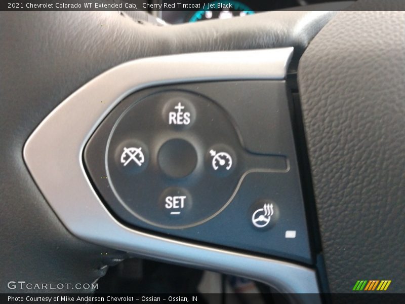 Cherry Red Tintcoat / Jet Black 2021 Chevrolet Colorado WT Extended Cab