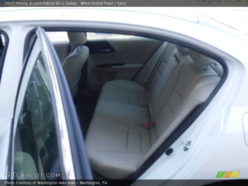 White Orchid Pearl / Ivory 2017 Honda Accord Hybrid EX-L Sedan
