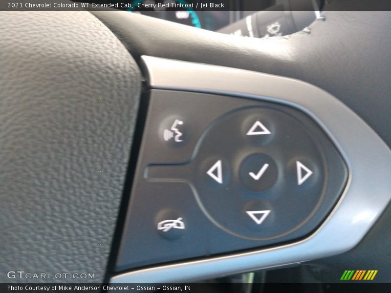 Cherry Red Tintcoat / Jet Black 2021 Chevrolet Colorado WT Extended Cab