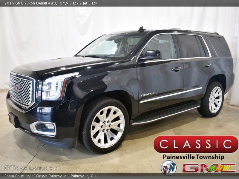 Onyx Black / Jet Black 2016 GMC Yukon Denali 4WD