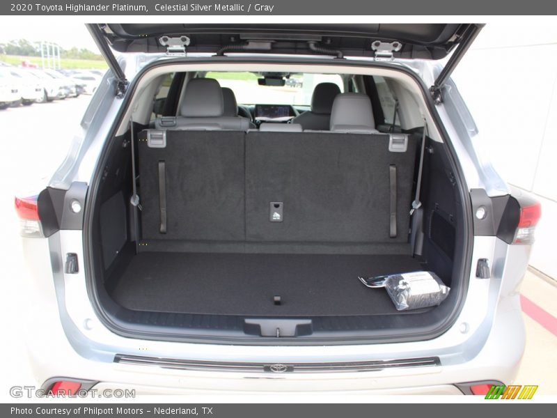 Celestial Silver Metallic / Gray 2020 Toyota Highlander Platinum