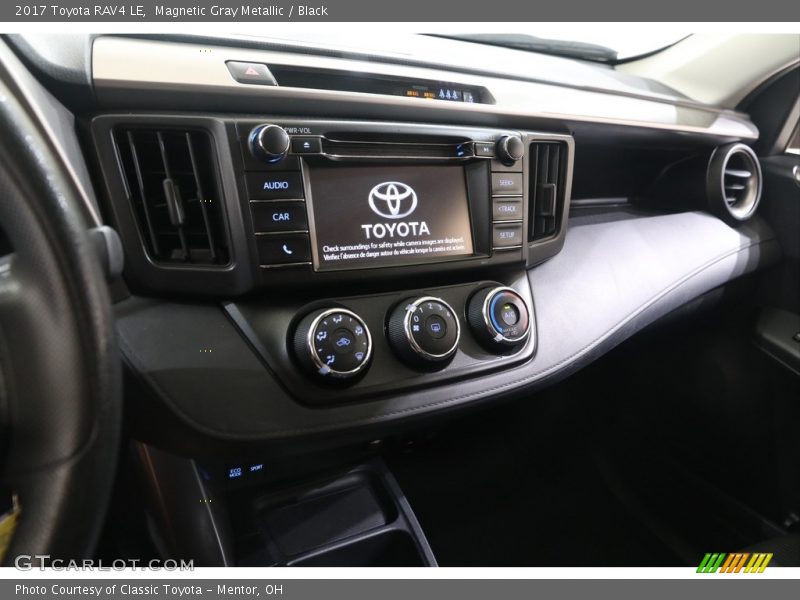 Magnetic Gray Metallic / Black 2017 Toyota RAV4 LE
