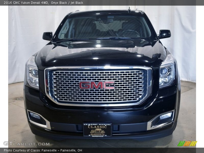 Onyx Black / Jet Black 2016 GMC Yukon Denali 4WD