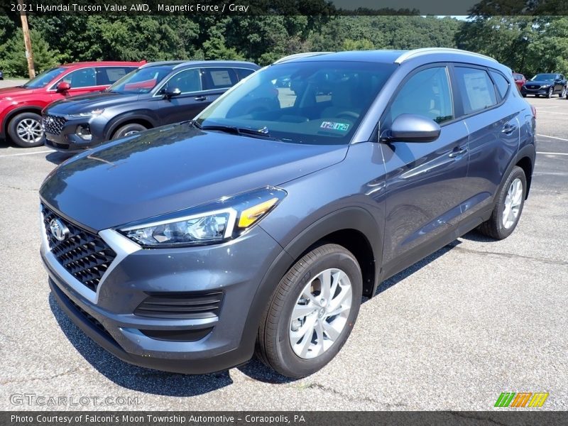 Magnetic Force / Gray 2021 Hyundai Tucson Value AWD