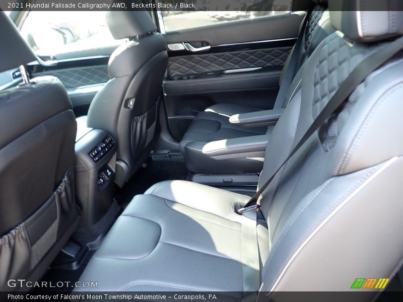 Rear Seat of 2021 Palisade Calligraphy AWD