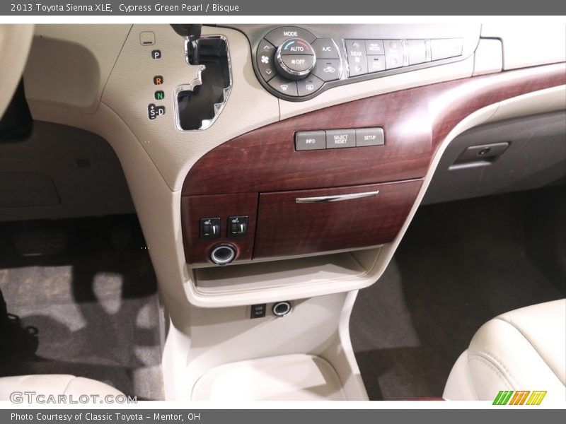Cypress Green Pearl / Bisque 2013 Toyota Sienna XLE
