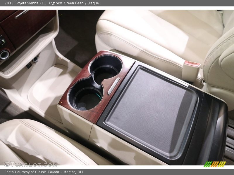 Cypress Green Pearl / Bisque 2013 Toyota Sienna XLE