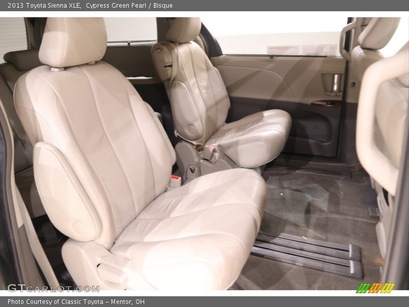 Cypress Green Pearl / Bisque 2013 Toyota Sienna XLE