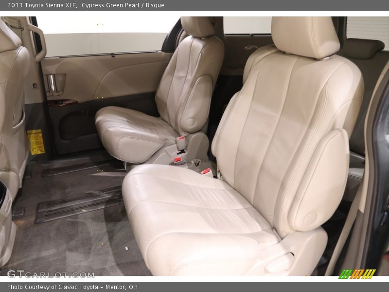 Cypress Green Pearl / Bisque 2013 Toyota Sienna XLE