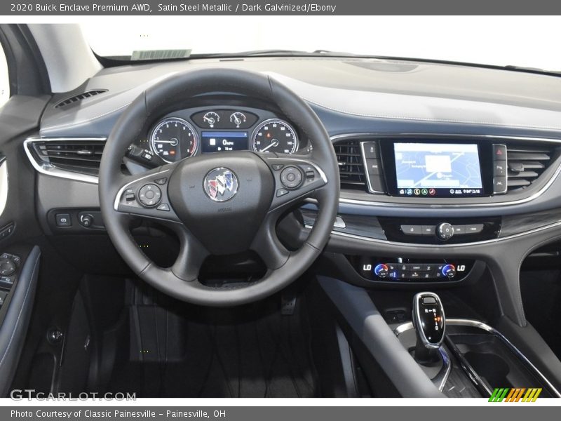 Satin Steel Metallic / Dark Galvinized/Ebony 2020 Buick Enclave Premium AWD