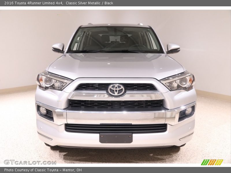 Classic Silver Metallic / Black 2016 Toyota 4Runner Limited 4x4