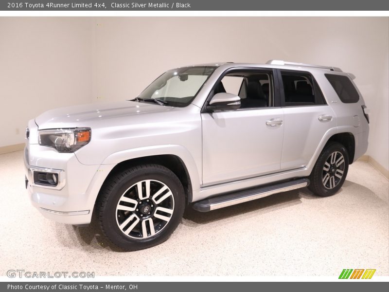 Classic Silver Metallic / Black 2016 Toyota 4Runner Limited 4x4