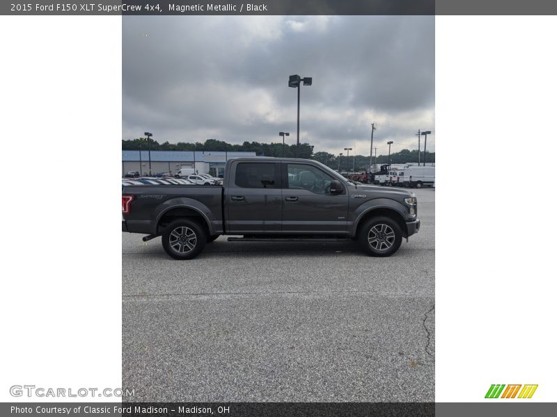 Magnetic Metallic / Black 2015 Ford F150 XLT SuperCrew 4x4