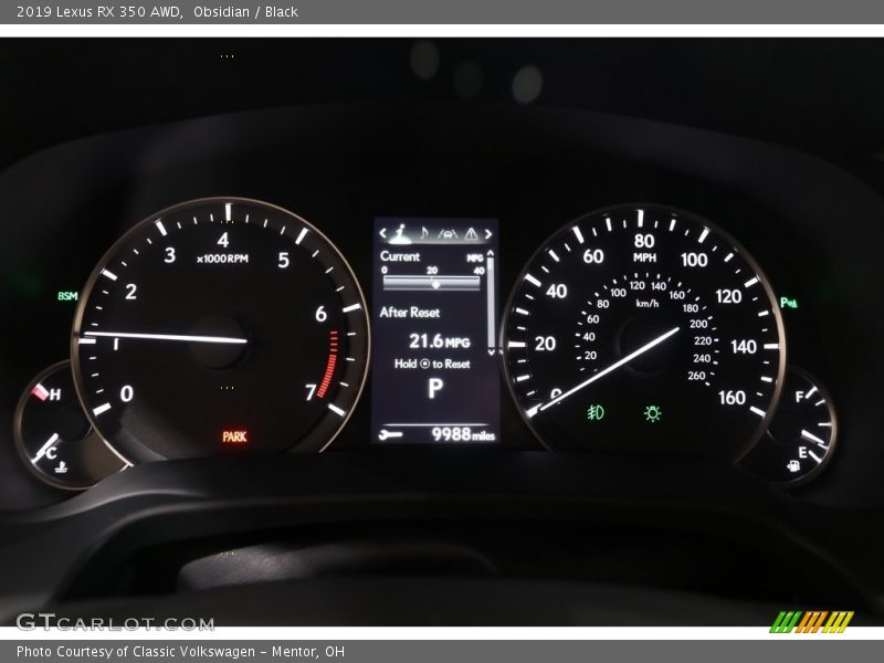 Obsidian / Black 2019 Lexus RX 350 AWD