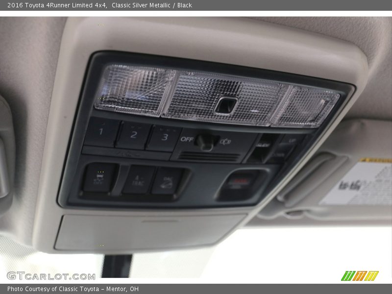 Classic Silver Metallic / Black 2016 Toyota 4Runner Limited 4x4