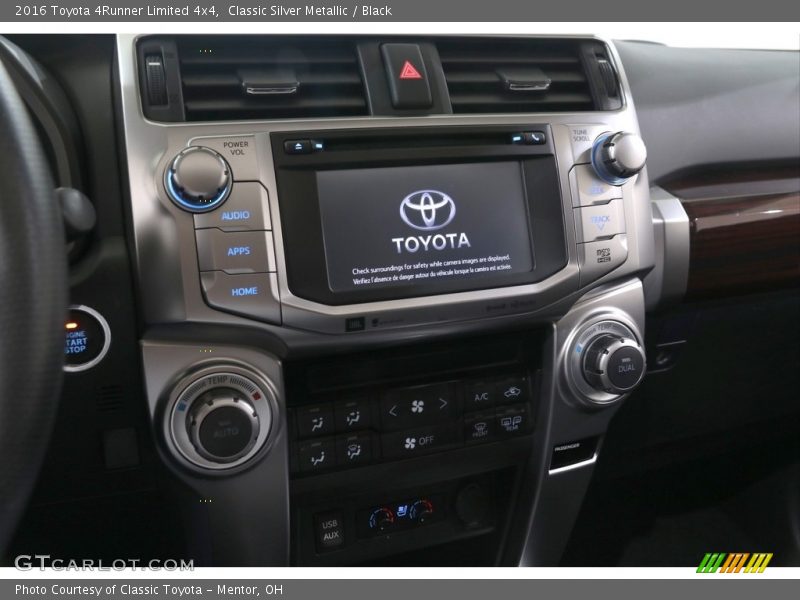 Classic Silver Metallic / Black 2016 Toyota 4Runner Limited 4x4