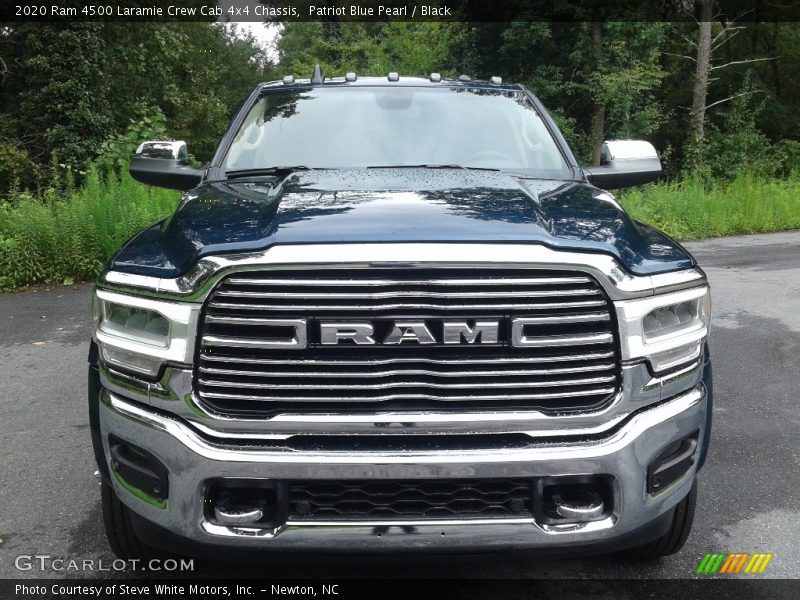 Patriot Blue Pearl / Black 2020 Ram 4500 Laramie Crew Cab 4x4 Chassis