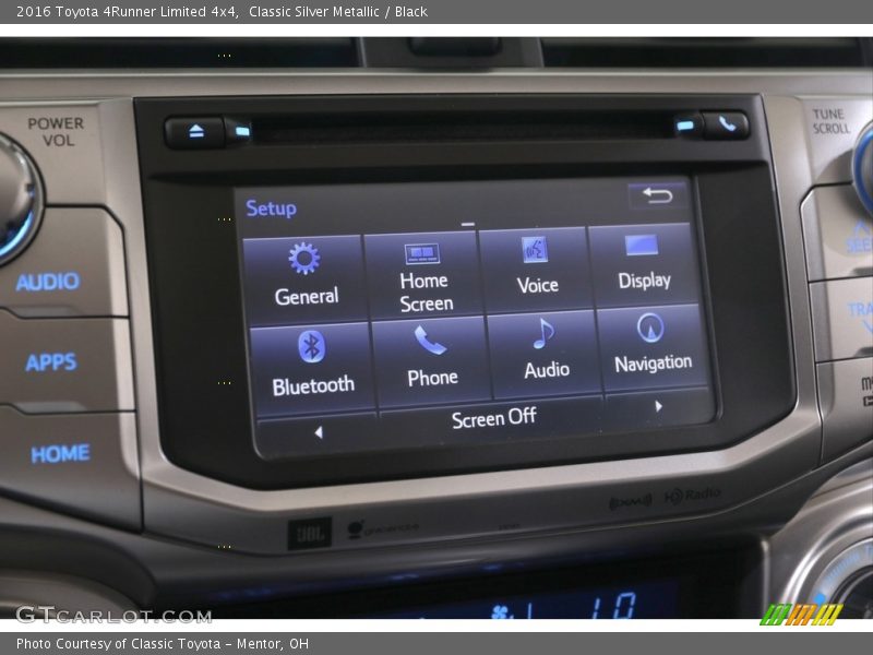 Classic Silver Metallic / Black 2016 Toyota 4Runner Limited 4x4