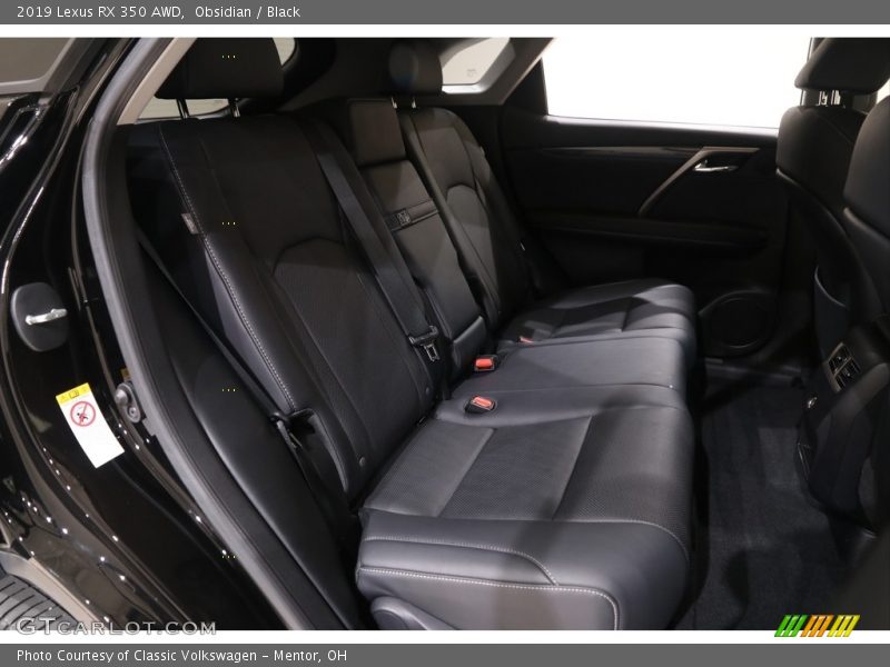 Obsidian / Black 2019 Lexus RX 350 AWD