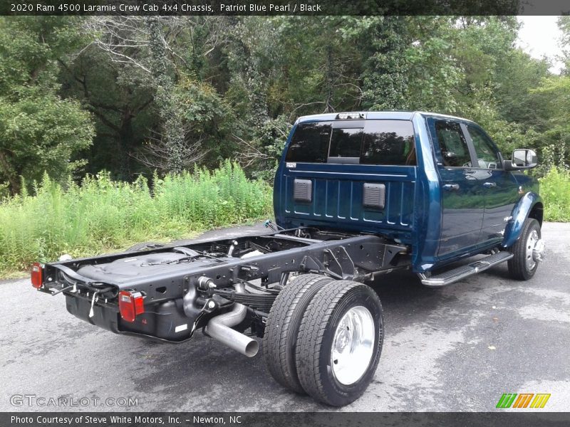 Patriot Blue Pearl / Black 2020 Ram 4500 Laramie Crew Cab 4x4 Chassis