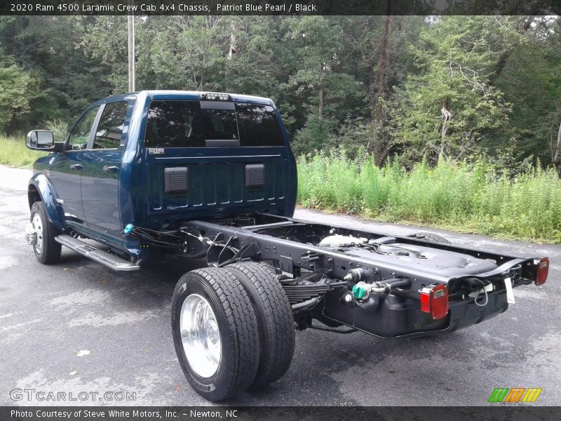 Patriot Blue Pearl / Black 2020 Ram 4500 Laramie Crew Cab 4x4 Chassis