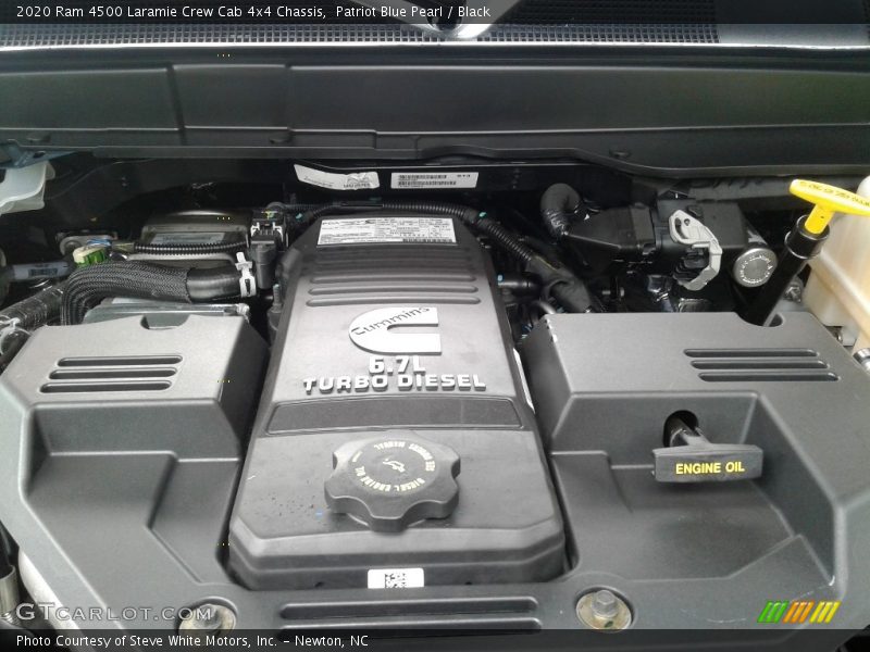  2020 4500 Laramie Crew Cab 4x4 Chassis Engine - 6.7 Liter OHV 24-Valve Cummins Turbo-Diesel Inline 6 Cylinder