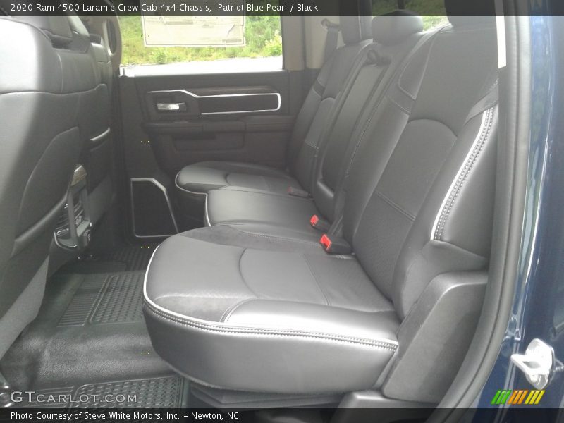 Rear Seat of 2020 4500 Laramie Crew Cab 4x4 Chassis